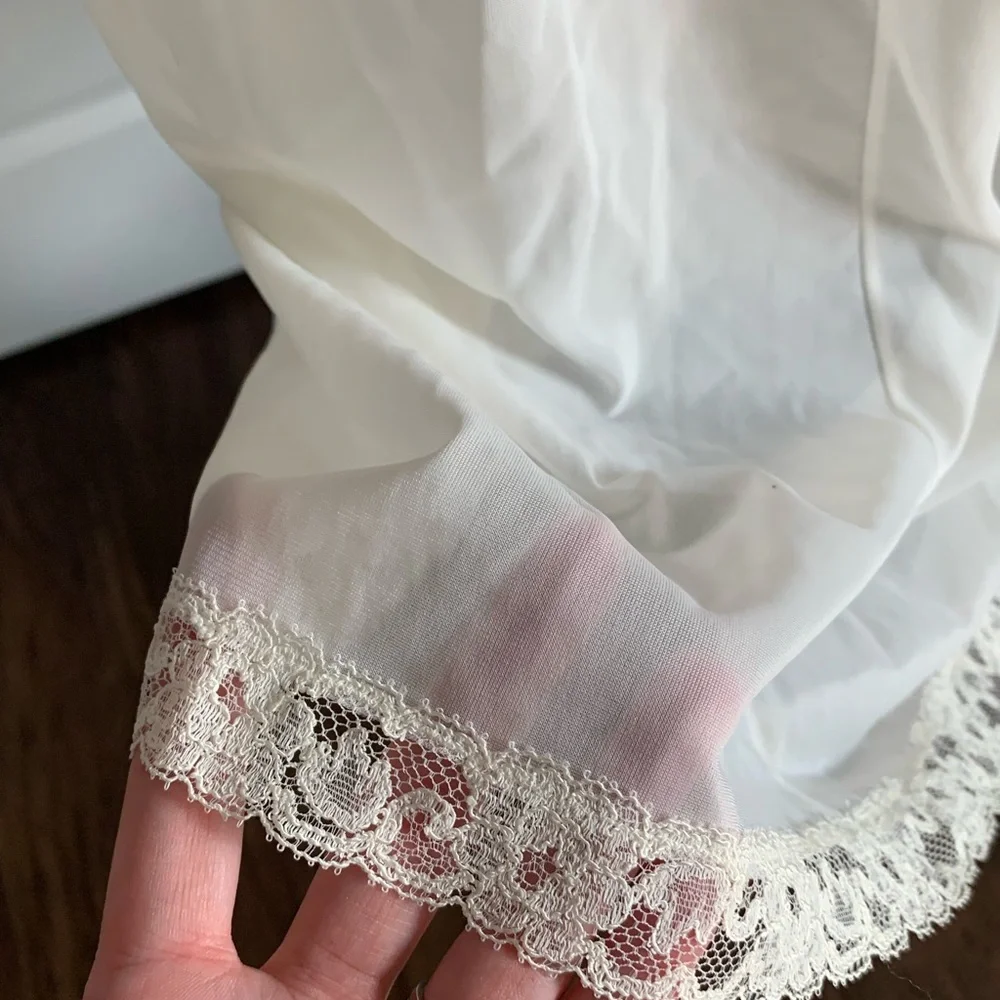 Vintage Roger’s 50s lace slip lingerie - Picture 8 of 16